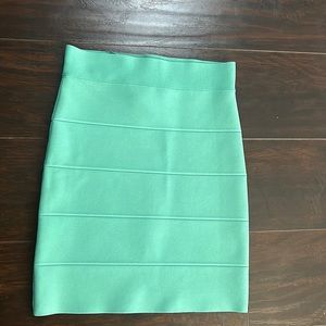BCBG bandage mint skirt